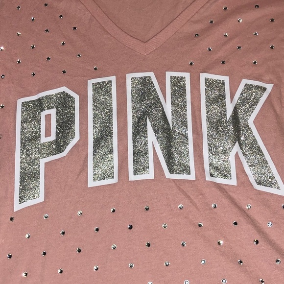 Victoria Secret Bling Tee -XS - Picture 2 of 4